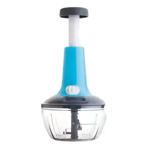Food Chopper Steel Large – Manual Push Chopper
