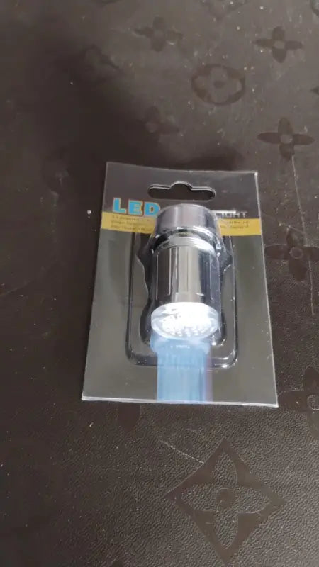 Multi-Color Changing LED Faucet Light Adapter for Bathroom & Kitchen Sink Energy Saving, Easy Installation, No Battery Required (1 Pc)