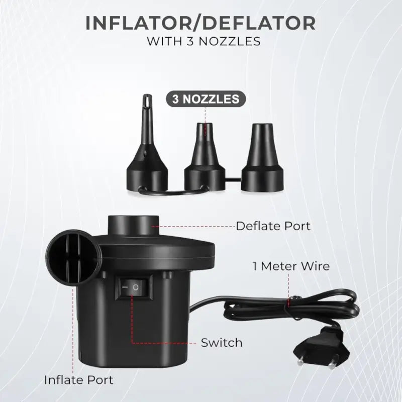 Inflatable Lazy Sofa with Footrest – Home Furniture