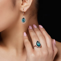 Flow Tide Brush Duo Statement Adjustable Ring Combo (Copy)