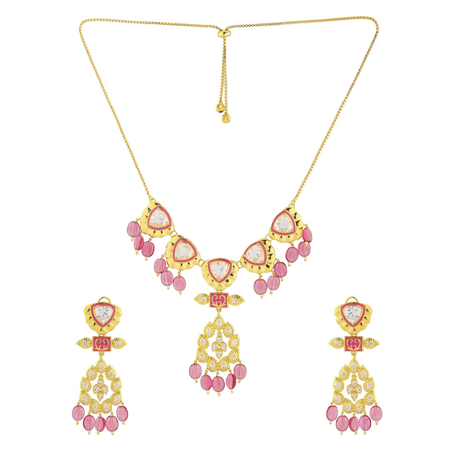 Queens of Rajasthan Rutani Collar Necklace Set