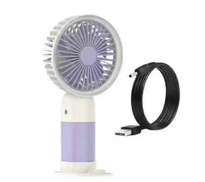 USB Rechargeable Handheld Stand Fan