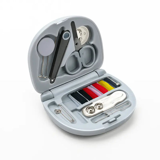 Mini Travel Sewing Kit for Beginners with Threads & Scissors