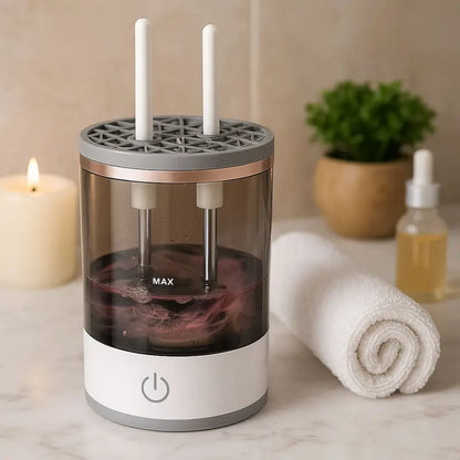 Automatic Electric Makeup Brush Cleaner – Hand-Free